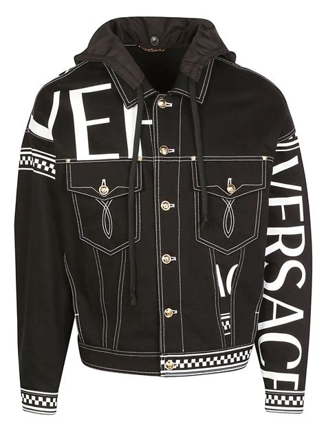 top versace jackets|Versace denim jacket.